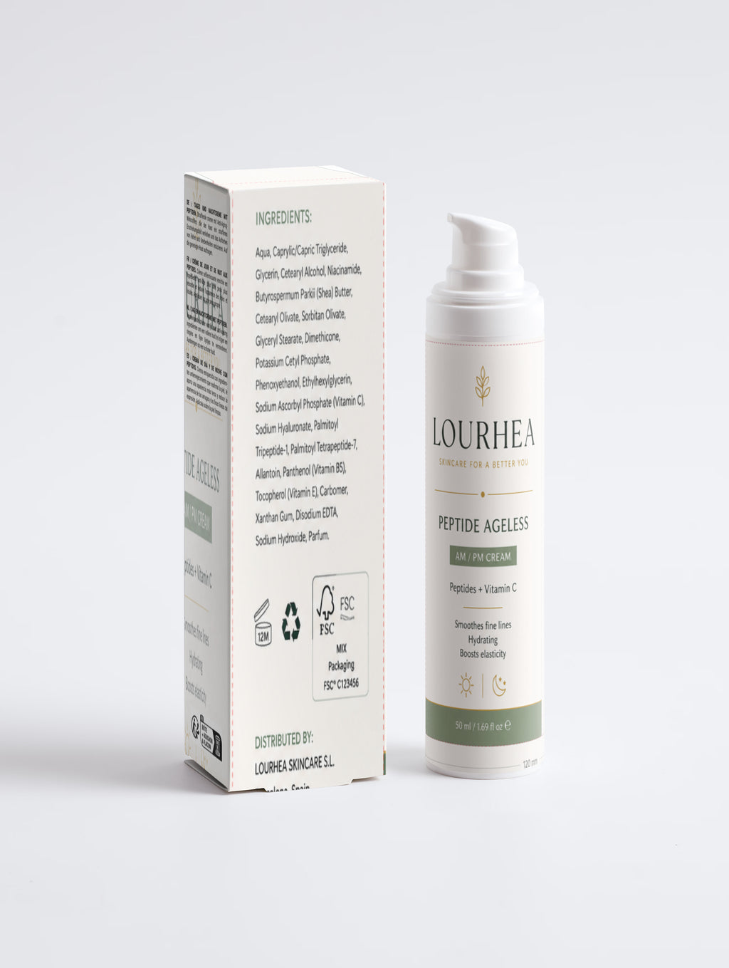 LOURHEA -Crema Facial Hidratante Premium