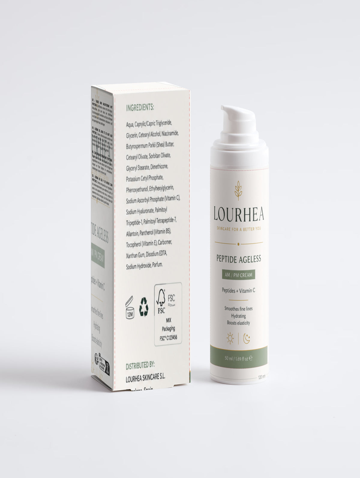 LOURHEA -Crema Facial Hidratante Premium